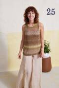 Strickset Pullunder Lang Yarns Silk Color VALEA mit...