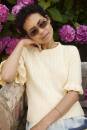 Knitting set Sweater BLISS with knitting instructions in garnwelt box in size S