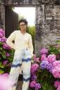 Knitting set Sweater BLISS with knitting instructions in garnwelt box in size S-M