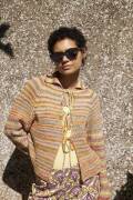 Strickset Jacke WAD WOOLADDICTS Footprints FLORAL...