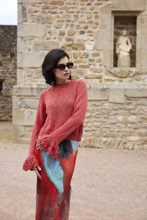 Knitting set Sweater PRIDE with knitting instructions in garnwelt box