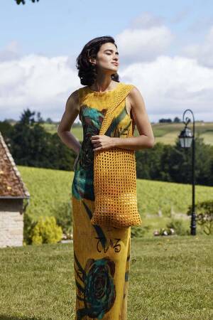 Strickset Tasche WAD WOOLADDICTS Pride HOARD OF GOLD mit Anleitung in garnwelt-Box