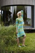 Strickset Kleid WAD WOOLADDICTS Glow FRESH-AIR mit Anleitung in garnwelt-Box S-M
