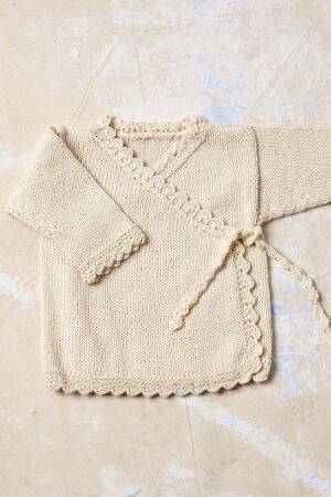 Knitting instructions Wrapover cardigan PTO-083_07 LANGYARNS Baby Cotton Naturally Colored as download