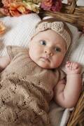 Strickset Stirnband Lang Yarns Baby Cotton Naturally Colored SYLTJE mit Anleitung in garnwelt-Box 26