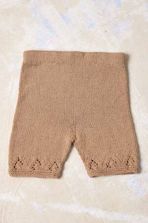 Strickset Hose Lang Yarns Baby Cotton Naturally Colored TOVE mit Anleitung in garnwelt-Box