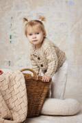 Strickset Jacke Lang Yarns Baby Cotton Naturally Colored SIV mit Anleitung in garnwelt-Box