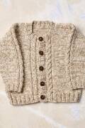 Strickset Jacke Lang Yarns Baby Cotton Naturally Colored SIV mit Anleitung in garnwelt-Box 62