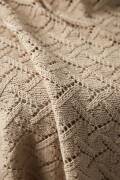 Knitting set Baby blanket BABY COTTON NATURALLY COLORED with knitting instructions in garnwelt box