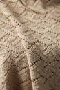 Knitting set Baby blanket BABY COTTON NATURALLY COLORED with knitting instructions in garnwelt box
