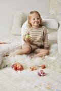 Strickset Pullover Lang Yarns Baby Cotton Naturally Colored KAIA mit Anleitung in garnwelt-Box 62
