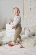 Strickset Hose Lang Yarns Baby Cotton Naturally Colored SAMI mit Anleitung in garnwelt-Box 62