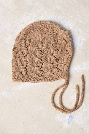 Strickset Mütze Lang Yarns Baby Cotton Naturally Colored JUTTA mit Anleitung in garnwelt-Box