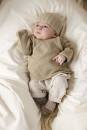 Strickset Wickeljacke Lang Yarns Baby Cotton Naturally Colored ANDERS mit Anleitung in garnwelt-Box 62