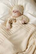Strickset Pullover Top Down Lang Yarns Baby Cotton...