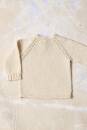 Strickset Pullover Top Down Lang Yarns Baby Cotton Naturally Colored RUNE mit Anleitung in garnwelt-Box
