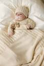 Strickset Pullover Top Down Lang Yarns Baby Cotton Naturally Colored RUNE mit Anleitung in garnwelt-Box 62