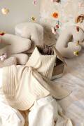 Strickset Babydecke Lang Yarns Baby Cotton Naturally Colored LOKI mit Anleitung in garnwelt-Box