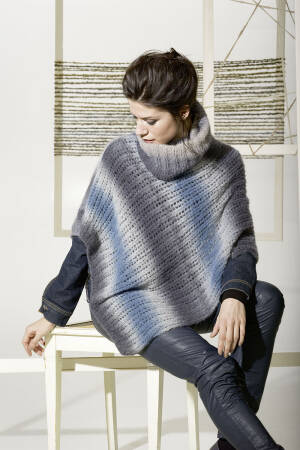 Strickanleitung Poncho als download
