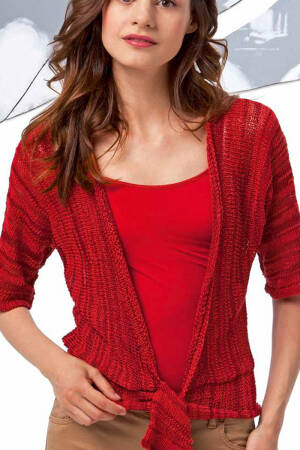 Strickanleitung Jacke 205-49 LANGYARNS ELLA als download