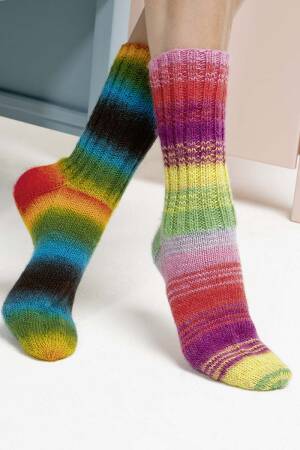 Strickanleitung Socken FOL-003-01 LANGYARNS SOCKOLOGY als download