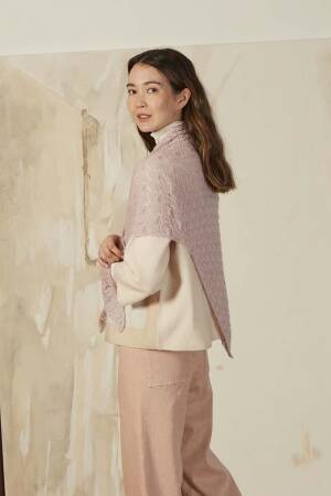 Knitting instructions Triangular shawl 990-289 LANGYARNS CASHMERE DREAMS as download