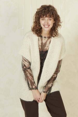 Strickanleitung Weste 990-293 LANGYARNS DELIZIA als download