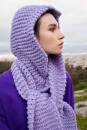 Strickset Kapuzenschal WAD WOOLADDICTS Fire CELESTIAL mit Anleitung in garnwelt-Box