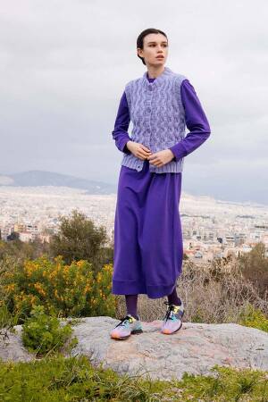 Strickset Weste WAD WOOLADDICTS Glory MORNING MIST mit Anleitung in garnwelt-Box