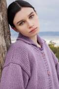 Strickset Jacke WAD WOOLADDICTS Glory SKYLINE mit Anleitung in garnwelt-Box