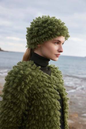 Knitting set Hat WAD WOOLADDICTS Desire WILDERNESS with knitting instructions in garnwelt box