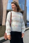 Strickset Trui Lang Yarns Desire  AlpacaSoxxHandDyed...