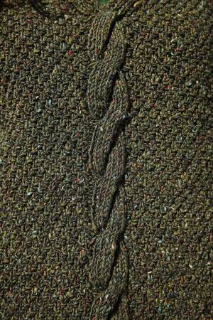 Knitting set Slipover Lang Yarns Donegal Tweed+ FERN with knitting instructions in garnwelt box