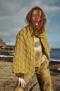 Strickset Schal Lang Yarns Donegal Woolen Spun AINE mit...