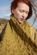 Strickset Schal Lang Yarns Donegal Woolen Spun AINE mit...