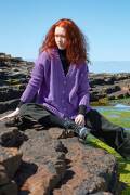 Strickset Jacke Lang Yarns Donegal Woolen Spun BRENNA mit...