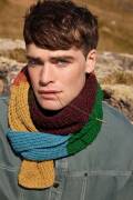 Strickset Schal Lang Yarns Donegal Woolen Spun, Donegal...