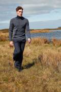 Strickset Herrenpullover Lang Yarns Donegal Woolen Spun...