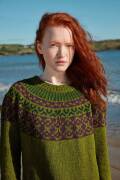 Strickset Pullover Top Down Lang Yarns Donegal Woolen...