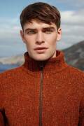 Strickset Herrenjacke Lang Yarns Donegal Tweed+ CIAN mit...