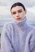 Strickset Pullover WAD WOOLADDICTS Desire OPEN SKY mit Anleitung in garnwelt-Box S-M