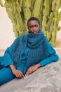 Strickset Schal WAD WOOLADDICTS Promise WAVE-BORN mit Anleitung in garnwelt-Box ca 30 x 180 cm