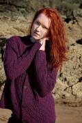 Knitting set Jacket Unisexe Lang Yarns Donegal Woolen Spun KAEL with knitting instructions in garnwelt box S