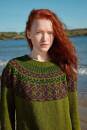 Strickset Pullover Top Down Lang Yarns Donegal Woolen Spun RONAN mit Anleitung in garnwelt-Box one size