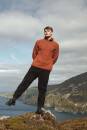 Knitting set Sweater Lang Yarns Donegal Tweed+ CONNOR with knitting instructions in garnwelt box S