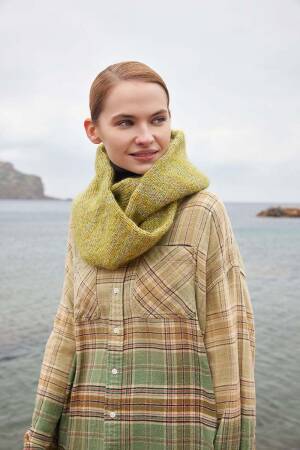 Knitting instructions Scarf WAD-015-32 WOOLADDICTS Glamour SHORELINE as download