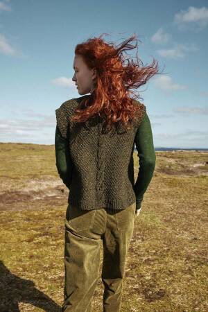 Knitting instructions Slipover PTO-087-024 LANGYARNS Donegal Tweed+ FERN as download