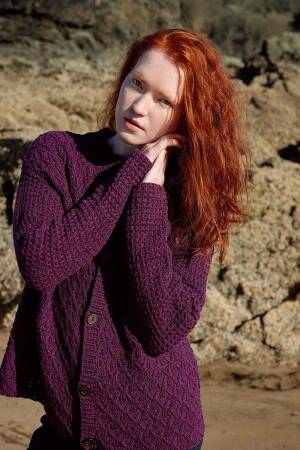 Knitting instructions Jacket Unisexe PTO-087-267 LANGYARNS Donegal Woolen Spun KAEL as download