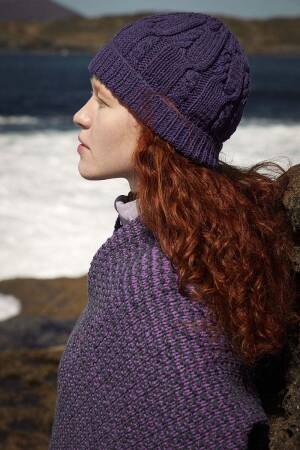 Strickanleitung Mütze PTO-087-087 LANGYARNS Donegal Woolen Spun KEELEY als download