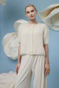 Knitting instructions Short-sleeved jacket 288_48...